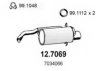 BOSAL 148055 End Silencer